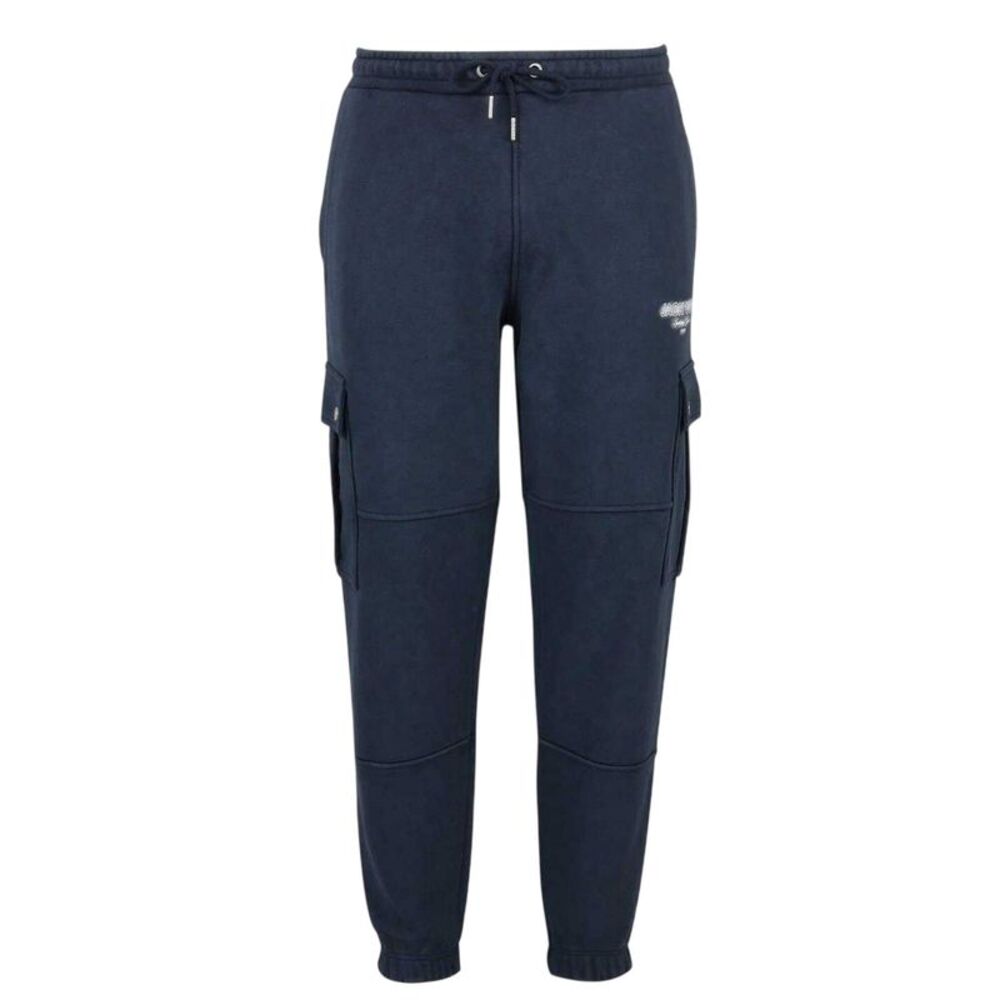 Jack Wills Mens Script Combat Trousers / Navy